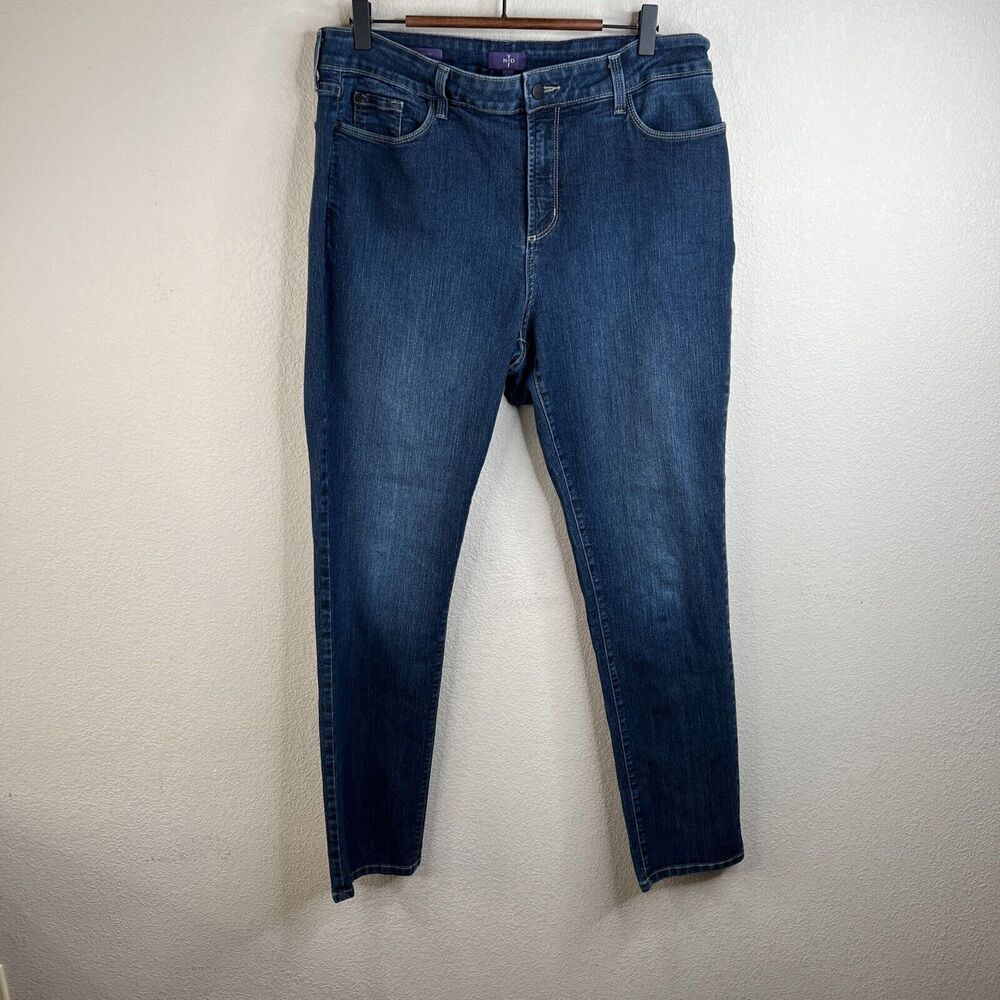 NYDJ Not Your Daughter's Jeans Alina Legging Womens Sz 16 Straight Lift Tuck